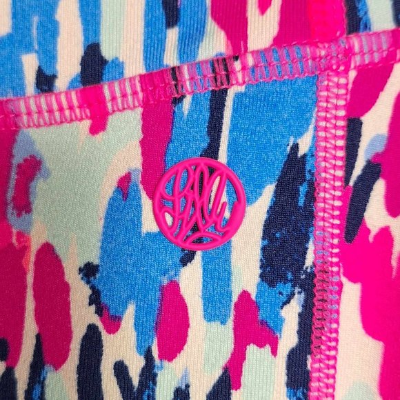 Lilly Pulitzer Luxletic Bodycon Athletic Cutout Leggings Size XS - Picture 3 of 12